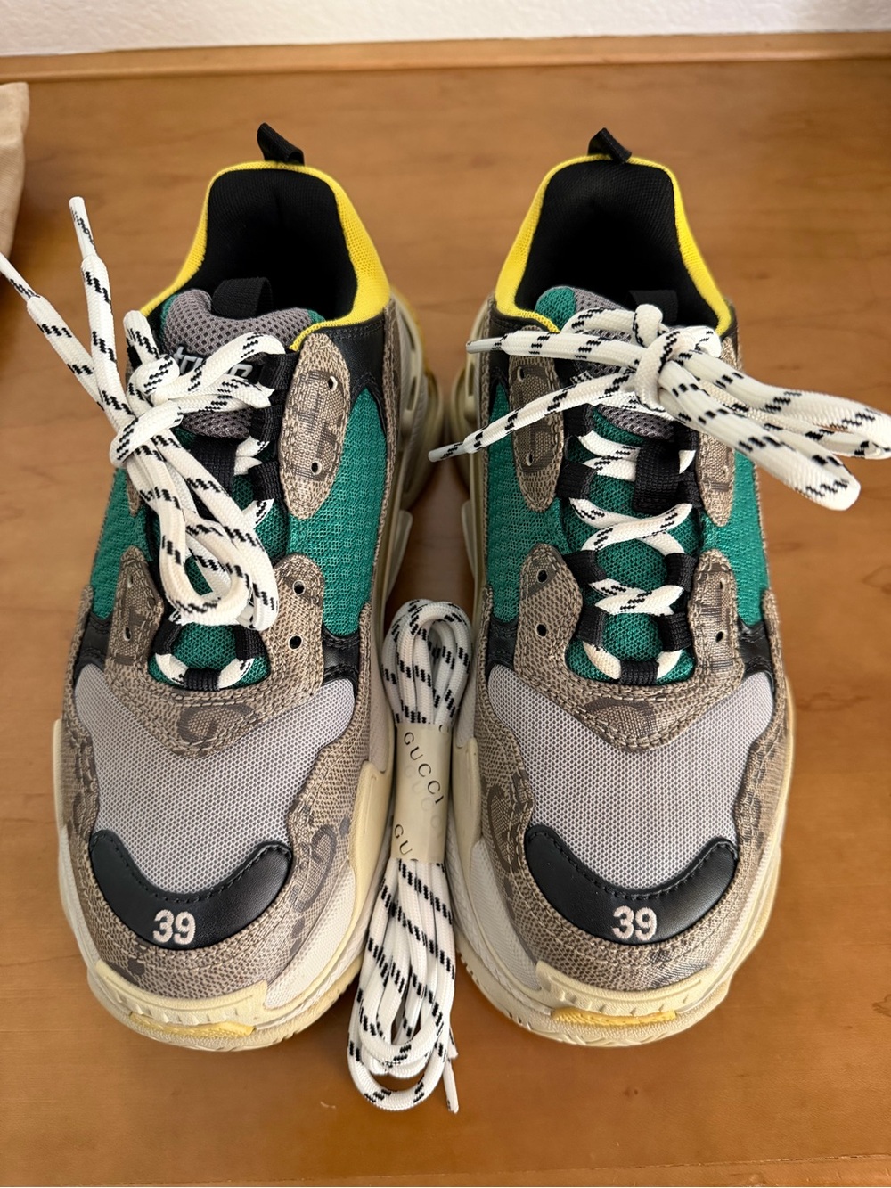 Gucci X Balenciaga Hacker project Triple S shoes - Picture 2 of 14